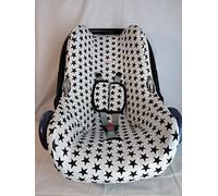 MOON.BEBE Cover Liner for Maxi COSI Cabrio Fix, Citi, Streety Fix, Jané Koos white
