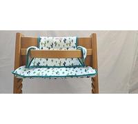 moon-bebe Seat Reducer Cushion Compatible with Stokke Tripp Trapp (White)