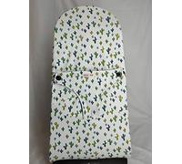 MOON-BEBE Soft Cotton Hammock Cover for BabyBjörn Balance, White, Adaptable for All Models