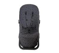 moon-bebe Thin Cotton Cover Compatible with Bogabo Cameleon 2 and 3 Pushchair (Black)