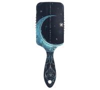 Moon Boho Retro Unearthly antistatic hair detangling Designed scalp massage for thinning hair with Ergonomic handle cepillo anti frizz para cabello