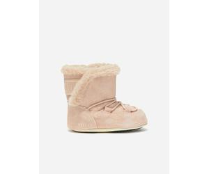 Moon Boot Baby Girls Suede Crib Boots in Pink - Pink - EU 17 - 18 UK 1 - 2