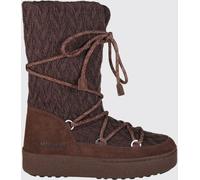 MOON BOOT Boots Woman color Cocoa - Size: 38 - female