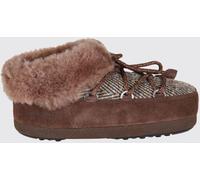 MOON BOOT Boots Woman color Cocoa - Size: 39 - female