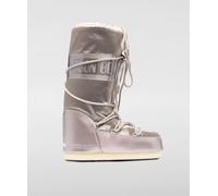 MOON BOOT Boots Woman color Platinum - Size: 39 - female