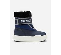 Moon Boot Boys JR Park Strap Boots in Blue - Blue - EU 27 UK 9