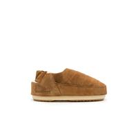 Moon Boot Women's Sandal Band Suede Shoes Cognac