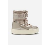 Moon Boot Girls JR Park Boots in Rose Gold - Gold - EU 28 UK 10