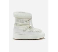 Moon Boot Girls Ltrack Faux Fur Boots in White - White - EU 37 UK 4