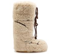 Moon Boot Icon Curly Extra Mid-calf Snow Boots - Cream - 3538 (IT35 - 38 / UK2 - 5)