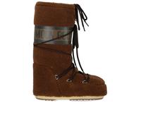 Moonboot - Après-ski boots - Moon Boot Icon Fleece Brown - Size 6-7,5 UK Brown 6-7.5 UK