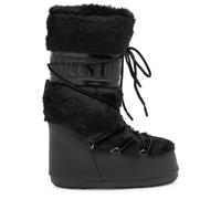 Moon Boot Icon Padded Faux fur Mid-calf Snow Boots - Black - 35/38
