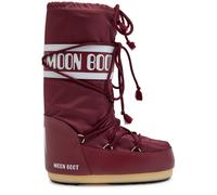 Moon Boot Icon Padded Nylon Mid-calf Snow Boots - Burgundy - 3538 (IT35 - 38 / UK2 - 5)