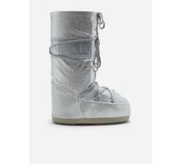 Moon Boot Kids Icon Glitter Boots in Silver - Silver - EU 35 - 38 UK 2.5 - 5