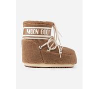 Moon Boot Kids Icon Low Fleece Boots in Brown - Brown - EU 39 - 41 UK 6 - 7.5