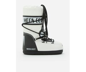 Moon Boot Kids Icon Panda Boots in White - White - EU 27 - 30 UK 9 - 12