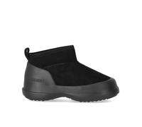 Luna Low Suede Boots Black