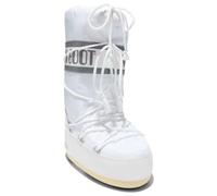 Moon Boot for woman. 80D1400440 Icon Nylon Boots white (39/41), Flat, None, Casual, Snow