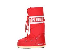 Moon Boot Nylon Unisex-Adult Snow Boots, Red (Rosso), 6-7.5 UK (39-41 EU)