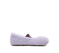 Moon Boot shearling ballerina flats - Purple 35-36-37-38