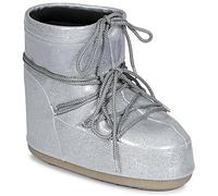 Moon Boot Icon Low Glitter Snow Boots Silver EU 39-41