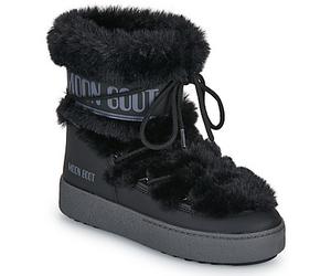 Moon Boot Snow boots MB LTRACK FAUX FUR WP in Black 7.5
