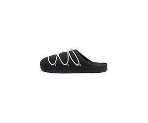 Moon Boot Unisex Slippers Polyester 80D2410020, Black, 9 UK