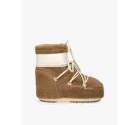 Moon Boot Womens Icon Low Fleece Moon Boots Camel Eur 39 / 6 UK Women