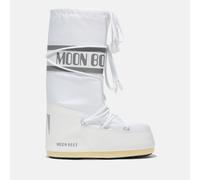 Moon Boot for woman. 80D1400440 Icon Nylon Boots white (42/44), Flat, None, Casual, Snow
