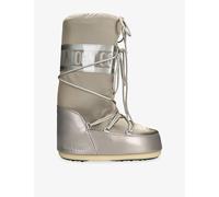Moon Boot Womens Moon Boot Icon Glance Metallic Shell Boots Gold Eur 35 / 2 UK Women