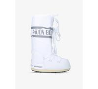 Moon Boot Womens Moon Boot Icon Junior Branded Nylon Snow Boots White Eur 39 / 6 UK Women