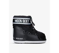 Moon Boot Womens Moon Boot Icon Low 2 Lace-Up Nylon Snow Boots Black Eur 36 / 3 UK Women