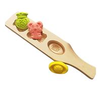Moon Cake Mold 2 Styles to Choose Different Patterns Moulds Making for Chinese Traditional Mid-Autumn Festival Handmade Mold for Soap Making Candy Fondant Wooden