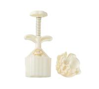 Moon Cake Mold Press - Fairy Animal Cookie Stamp, 3D Hand Pressure Pastry Tool with Sturdy Non Stick Pattern, Decorative Dessert Shaping Device, Ideal for Traditional Mid Autumn Festival Baking