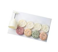 Moon Cakes Molds Cookie Stamps Dessert Baking Tool Hand Pressure Chinese Pastries for Celebration and Gatherings Cake Press Molds