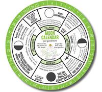 Moon Calendar for Gardeners. Garden in Harmony with Phases of the Moon. Biodynamic Gardening Methods and Old Farmers Almanac use the Lunar Cycle for Planting. 365 Day Perpetual Moon Calendar Guide.