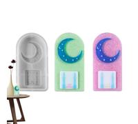 Moon Castle Mold | Flexible Candle Making Molds,Soap Making Moulds, Home & Kitchen Supplies for Couples and Housewives, Baking Enthusiasts