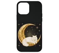 Moon Cat Astrology Celestial Persian Feline Magic Case for iPhone 12 mini