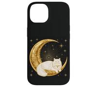 Moon Cat Astrology Celestial Persian Feline Magic Case for iPhone 14