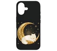 Moon Cat Astrology Celestial Persian Feline Magic Case for iPhone 17