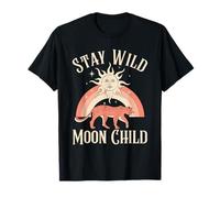 Moon Child Boho Sun Leopard Graphic T-Shirt