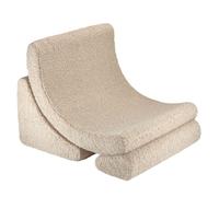 Moon children's armchair teddy fabric Wigiwama - 4751030598284