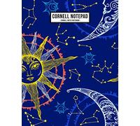 Moon Cornell Notepad: Cornell Method Notebook | Cornell Style Notepad | Large 8.5 x 11