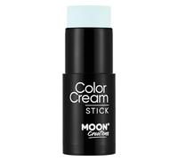 Moon Creations Face Paint Stick (Light Blue 21g) Non-toxic Cream Body Paint, Full-coverage Face Body Paint Makeup Stick Halloween SFX Cosplay | Professional Face Paint Makeup for Adults, Kids