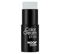 Moon Creations Face Paint Stick (Light Grey 21g) Non-toxic Cream Body Paint, Full-coverage Face Body Paint Makeup Stick Halloween SFX Cosplay | Professional Face Paint Makeup for Adults, Kids