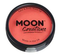 Moon Creations Pro Face & Body Makeup | Coral | 36g | Professional Colour Paint Cake Pots for Face Painting | Face Paint For Kids, Adults, Fancy Dress, Festivals, Halloween