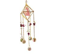 Moon Crystal Wind Chime Pendant For Home Decor Outdoor Garden Suncatcher Holiday Party Supplies(Style04)