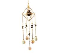 Moon Crystal Wind Chime Pendant For Home Decor Outdoor Garden Suncatcher Holiday Party Supplies(Style06)