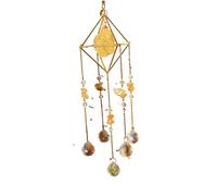Moon Crystal Wind Chime Pendant For Home Decor Outdoor Garden Suncatcher Holiday Party Supplies(Style02)