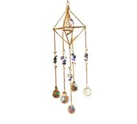 Moon Crystal Wind Chime Pendant For Home Decor Outdoor Garden Suncatcher Holiday Party Supplies(Style03)